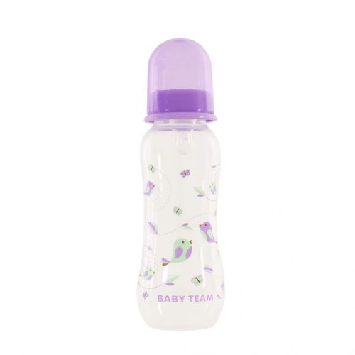 Пляшечка для годування з силіконовою соскою, 250 мл (250 ml)  мініатюра фото 1