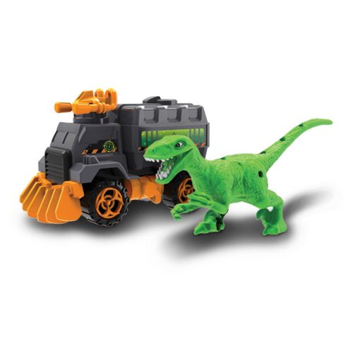 Ігровий набір – машинка та динозавр Raptor green (15 x 6 x 10 см)  мініатюра фото 1