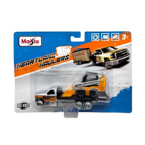 Набір FM Heartland Haulers машинка + причіп (ПОМАРАНЧЕВИЙ)  мініатюра фото 1