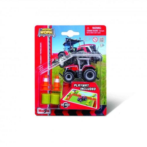 Машинка іграшкова Mini Work Machine Tractors з ігровою поверхнею (ЧЕРВОНИЙ)  мініатюра фото 1