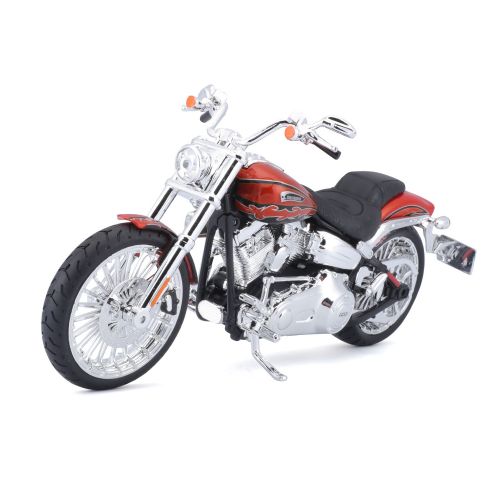 Мотоцикл іграшковий Harley-Davidson Motorcycles With Stand, масштаб 1:12, в асортименті  мініатюра фото 1