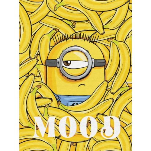 Картина по номерах для дітей UN "Minions: Банановий настрій" 30х40см  мініатюра фото 1