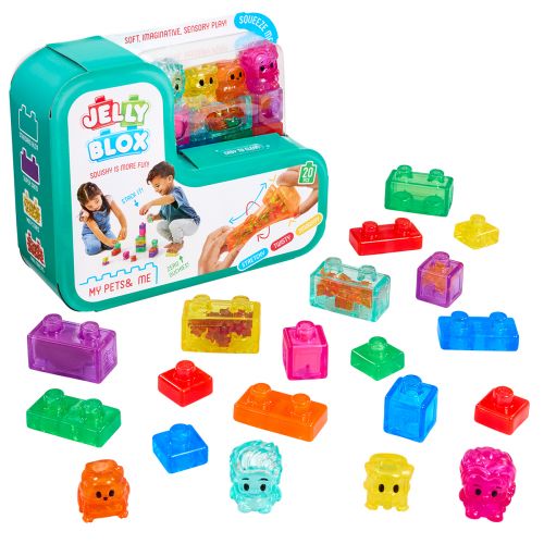 Сенсорний конструктор JELLY BLOX - ДРУЗІ ТА УЛЮБЛЕНЦІ  мініатюра фото 1