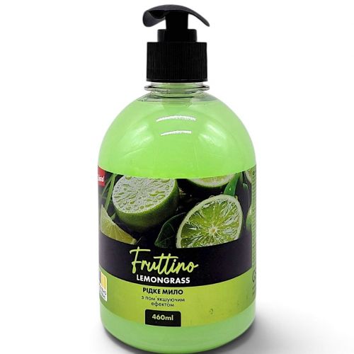 Рідке мило "Chisto Fruttino" 460 мл Lemongrass  мініатюра фото 1