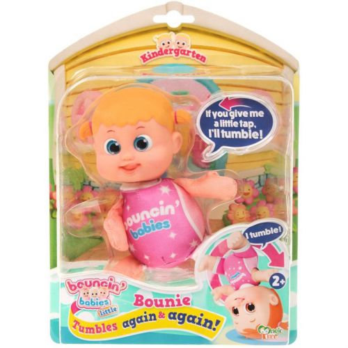 Уценка. Маленькая кукла-пупс "Bouncinʼ Babies Bounie", кувыркается Повреждена упаковка фото