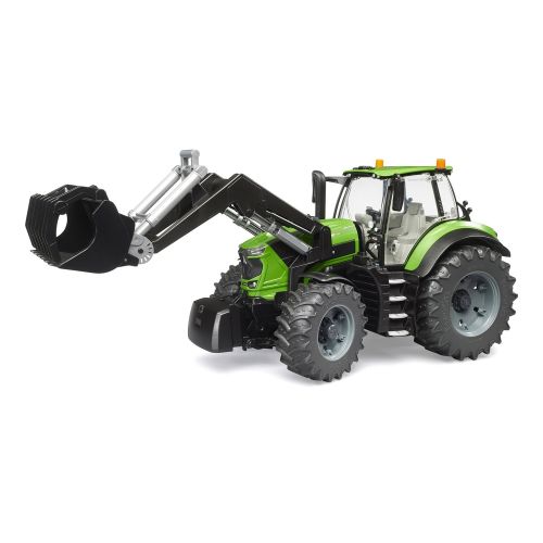 Машинка іграшкова.  Трактор Deutz 8280 TTV з переднім навантажувачем  мініатюра фото 1