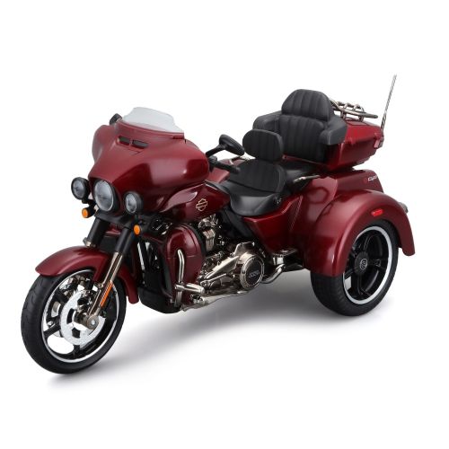 Мотоцикл іграшковий Harley-Davidson Motorcycles 2021 CVO Tri Glide, масштаб 1:12  мініатюра фото 1