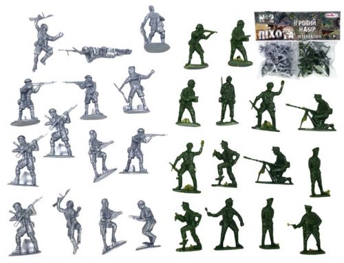 Військовий набір "Піхота №2" арт.  1-041  мініатюра фото 1