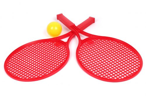 Дитячий набір для гри в теніс ТехноК (червоний) фото