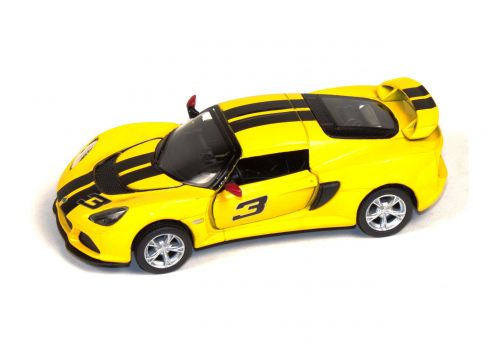 Машинка KINSMART "Lotus Exige S" (желтая) фото