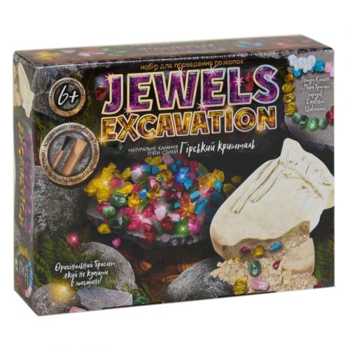 Набор для проведения раскопок "JEWELS EXCAVATION" (укр) фото