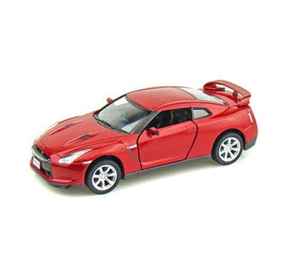Машинка KINSMART "Nissan GT-R" (червона)  мініатюра фото 1
