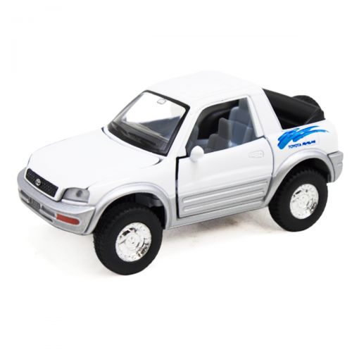 Машинка KINSMART "Toyota RAV4 Cabrio" (белая) фото