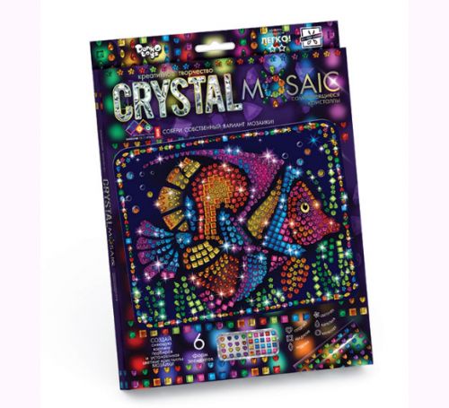 Набір для креативної творчості "CRYSTAL MOSAIC", "Рибка" фото