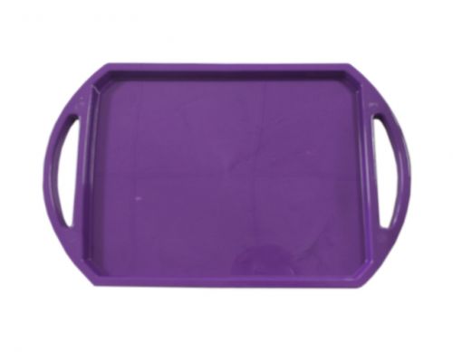 Поднос для кухни пластиковый (фиолетовый) фото