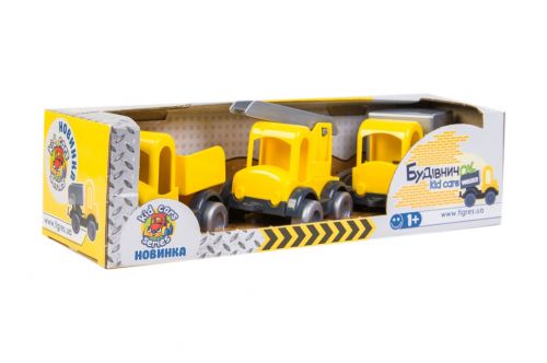 Набір машинок "" Auto Construction Set (3 авто) мініатюра фото 1 Набір машинок "" Auto Construction Set (3 авто) мініатюра фото 1