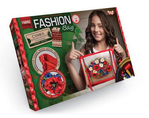 Вышивка лентами "Fashion Bag" картинка Вышивка лентами "Fashion Bag" фото