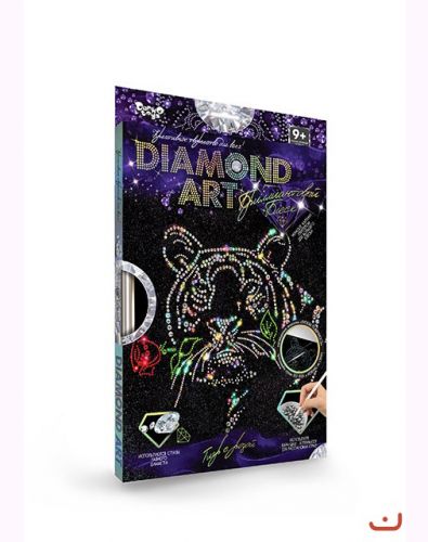 Набір для креативної творчості "DIAMOND ART", "Тигр" фото