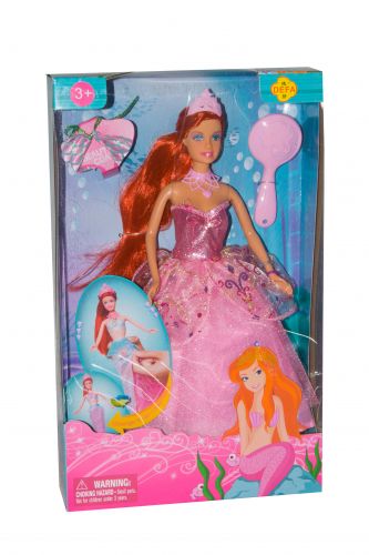 Лялька "Defa: принцеса русалка" (в рожевому) фото