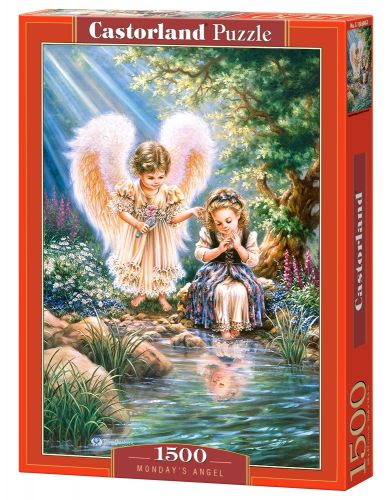 Пазлы "Детки ангелочки", 1500 эл фото