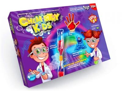 Набір для дослідів "Chemistry Kids" (рус) фото