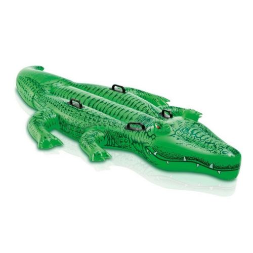 Надувний плотик "Крокодил" 203х114 см фото