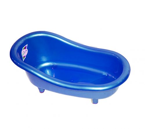Ванночка для куклы, большая (синяя) фото