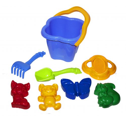 Пісочний набір "Дзвіночок" №2 (синій)  мініатюра фото 1