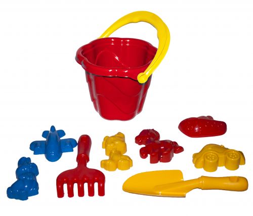 Пісочний набір "Незабудка" №3 (червоний)  мініатюра фото 1