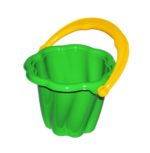 Ведро "Ромашка" (зеленое) фото