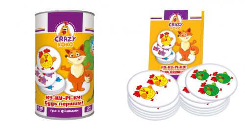 Настольная игра "Кукареку!" (укр) фото