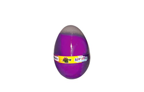Маса для ліплення в яйці (фіолетова) фото