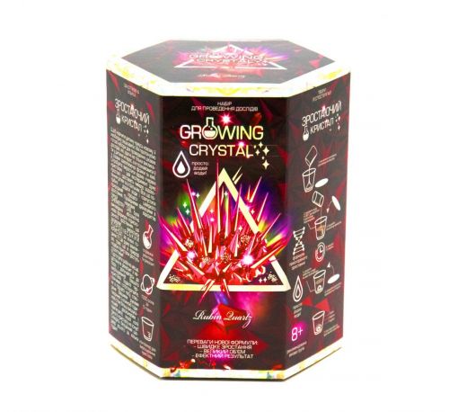 Набір для проведення дослідів "Growing Crystal" (рус) картинка Набір для проведення дослідів "Growing Crystal" (рус) фото