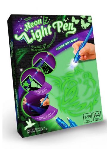 Набір креативної творчості "Neon Light Pen" Кішка (укр) фото