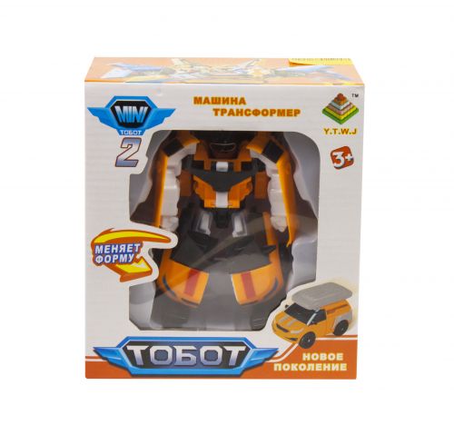 Трансформер "Tobot V", міні (помаранчевий) фото